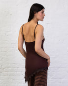 Asymmetrisches Top mit Spitze