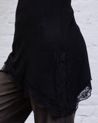 Asymmetrisches Top mit Spitze