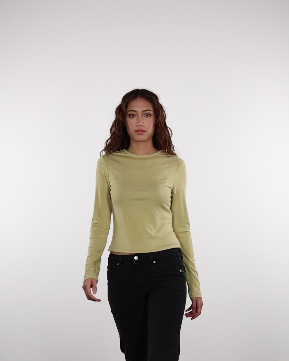 Langarmshirt aus weichem Material