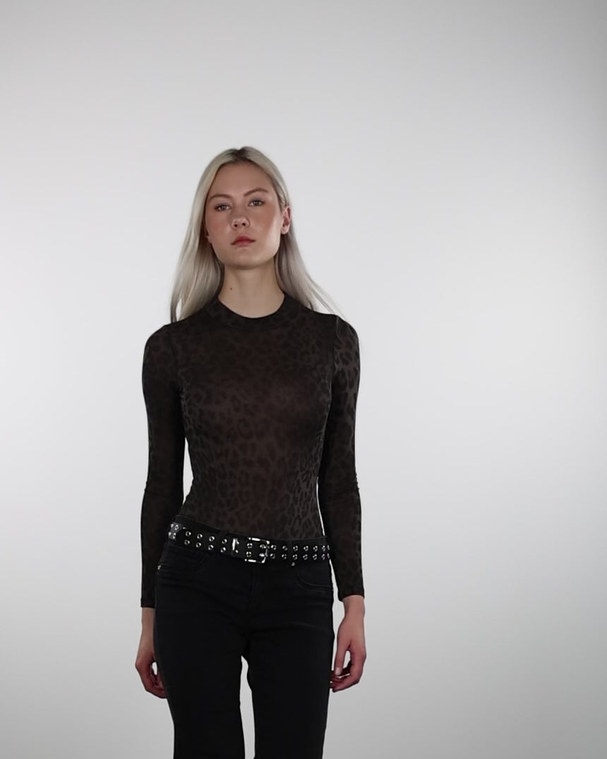 Body mit Animalprint