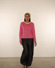Gestreiftes Basic Langarmshirt