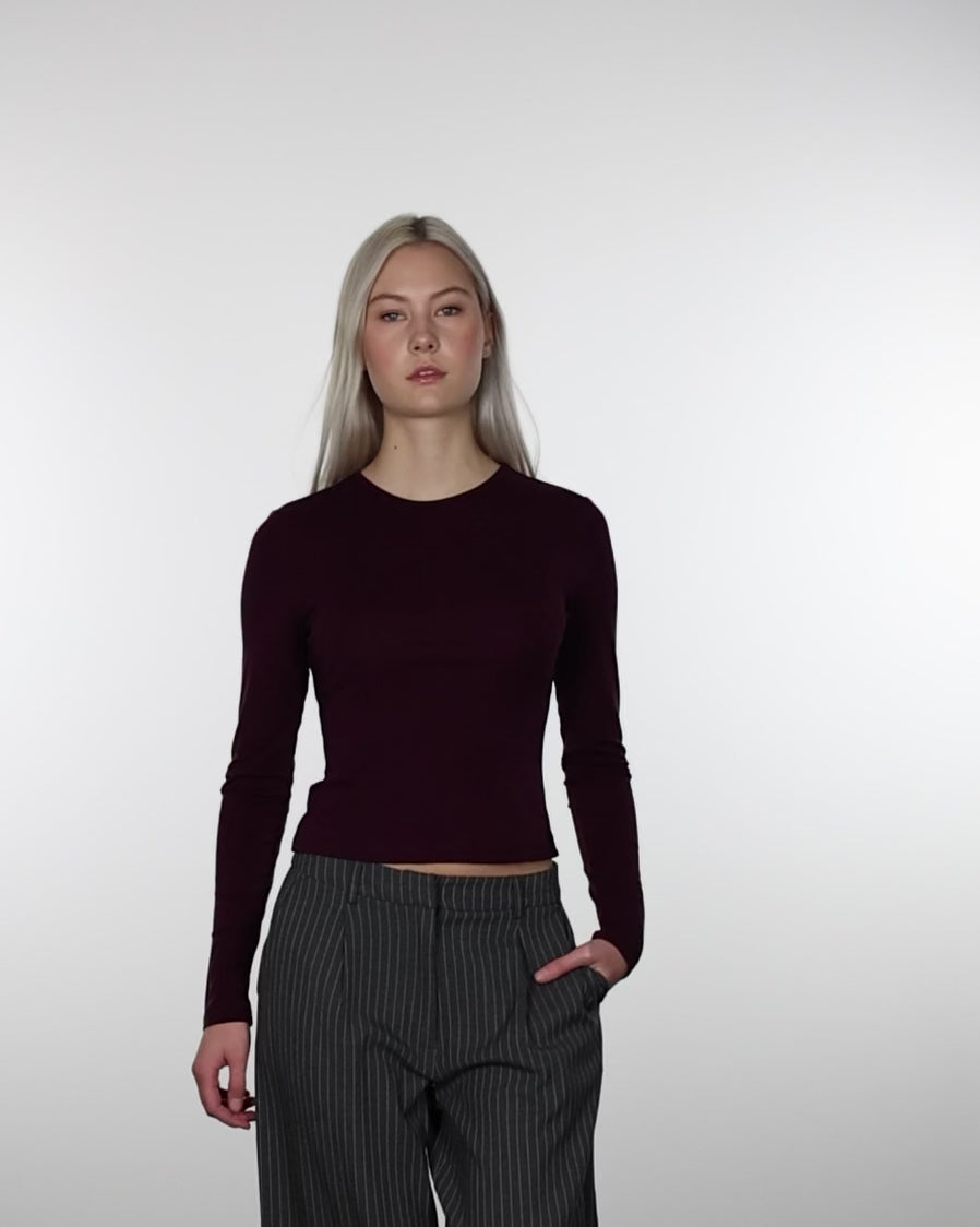 Langarmshirt aus weichem Material