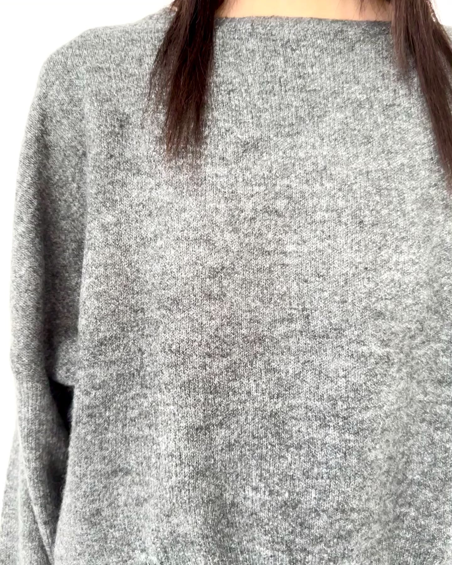 Weicher Pullover mit überlangen Ärmeln - Broke + Schön