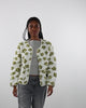 Teddyjacke mit Blumenprint