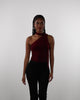 One Shoulder Top mit Schal