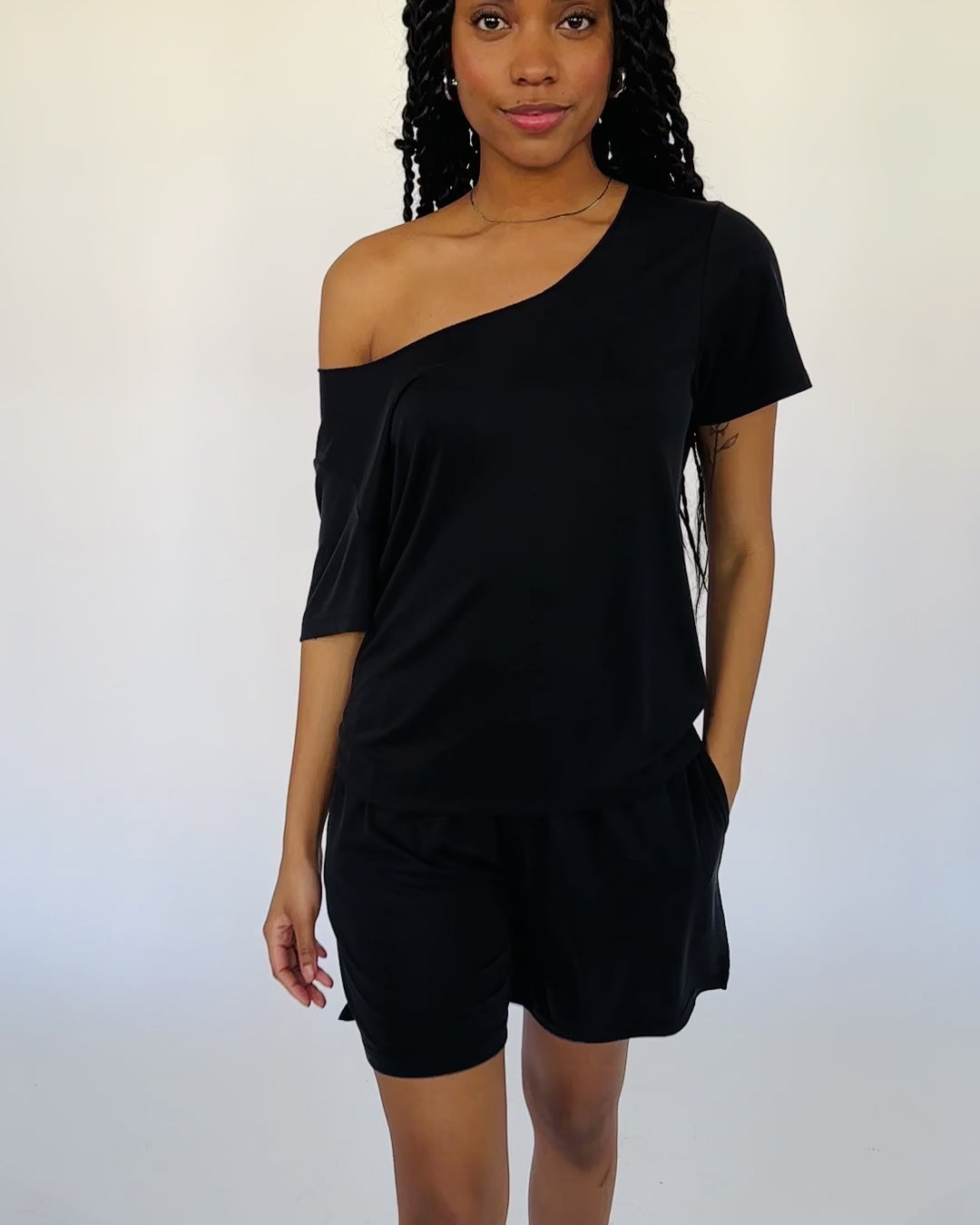 Soft off-the-shoulder T-shirt | Broke+Beautiful – brokeundschoen.de