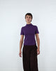 Basic T-Shirt mit Stehkragen