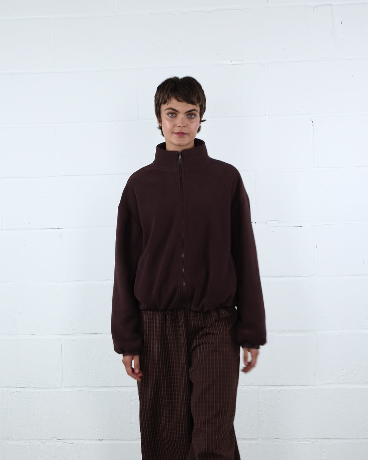 Kuschelige Fleecejacke
