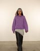 Pullover mit schmalen Streifen