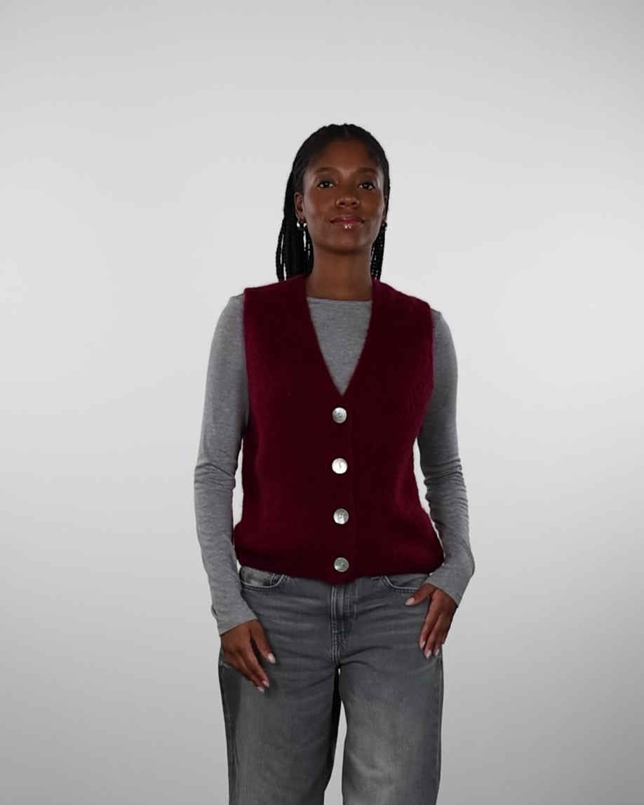 Pullunder mit V-Ausschnitt