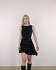 Minikleid mit Blumenprint aus Samt