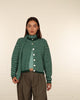 Strickjacke mit schmalen Streifen