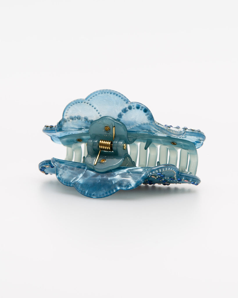 Haarclip mit Strass - Broke + Schön#farbe_blue