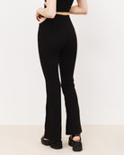 High-Waist Hose mit Cut-Outs - Broke + Schön#farbe_black