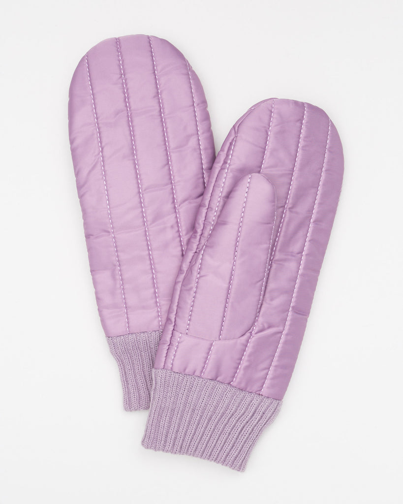 Gesteppte Fäustlinge - Broke + Schön#farbe_lavender-herb