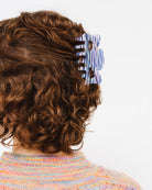 Schimmernder Haarclip - Broke + Schön#farbe_blue