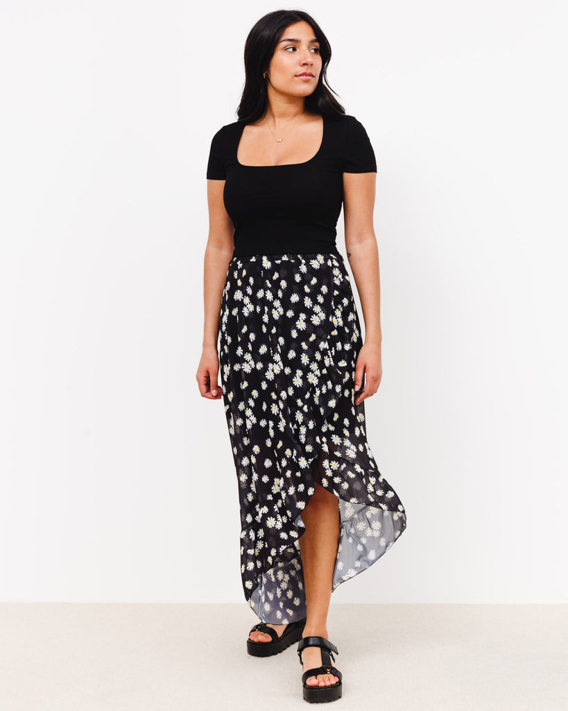 Crop Top mit Carmen-Ausschnitt - Broke + Schön#farbe_black