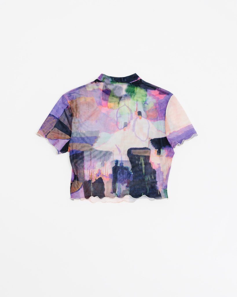Shirt mit abstraktem Muster - Broke + Schön