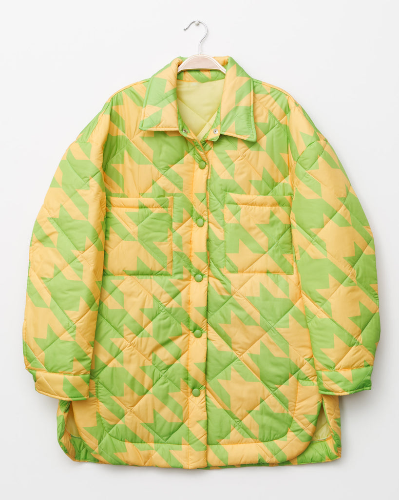 Oversized Stepp-Hemdjacke - Broke + Schön#farbe_yellow