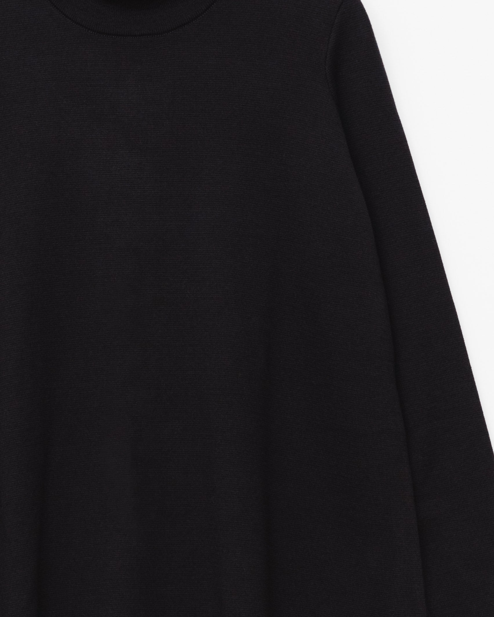 Lockeres Langarm Kleid  - Broke + Schön#farbe_black