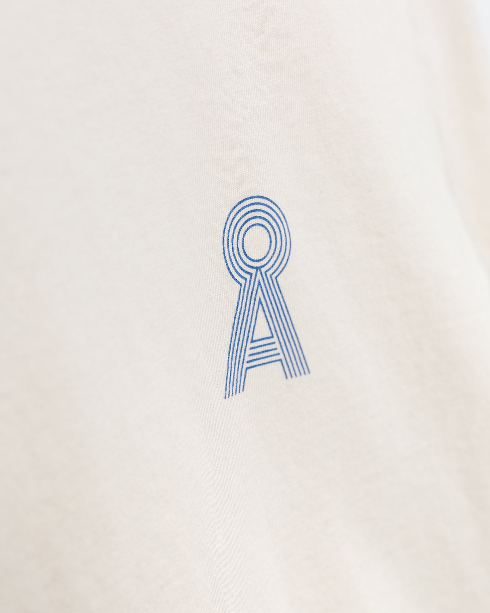 Bio Baumwoll T-Shirt mit Logoprint - Broke + Schön#farbe_undyed