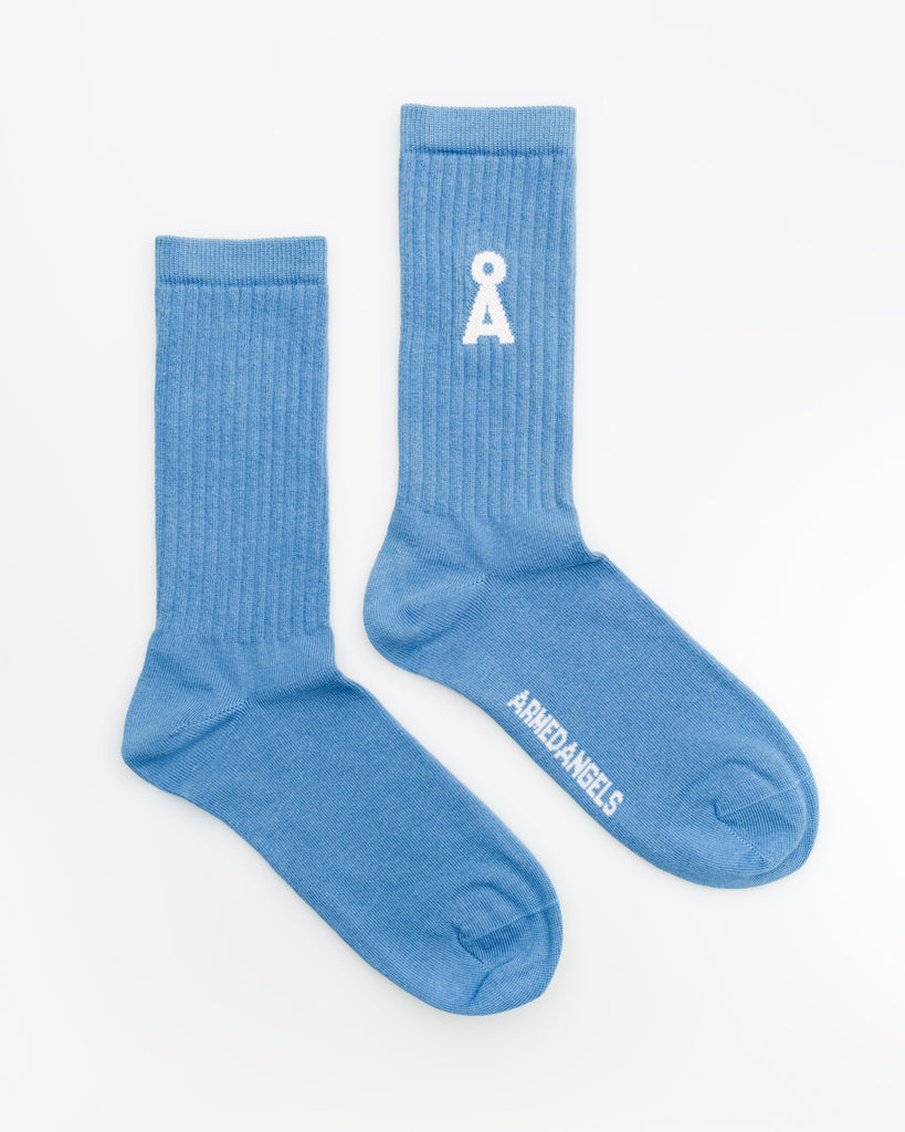 Bunte Socken aus Bio Baumwolle - Broke + Schön#farbe_cloudbusting