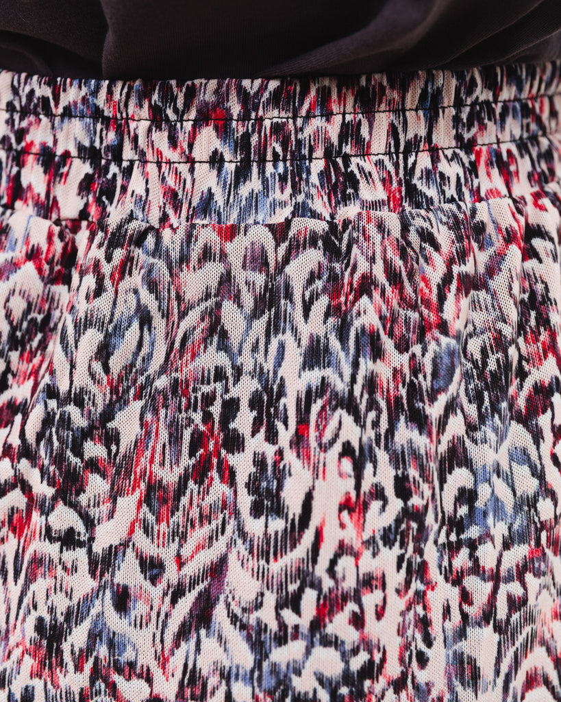 Leichter Mesh-Rock - Broke + Schön#farbe_tapestry-print-scarlet-sage
