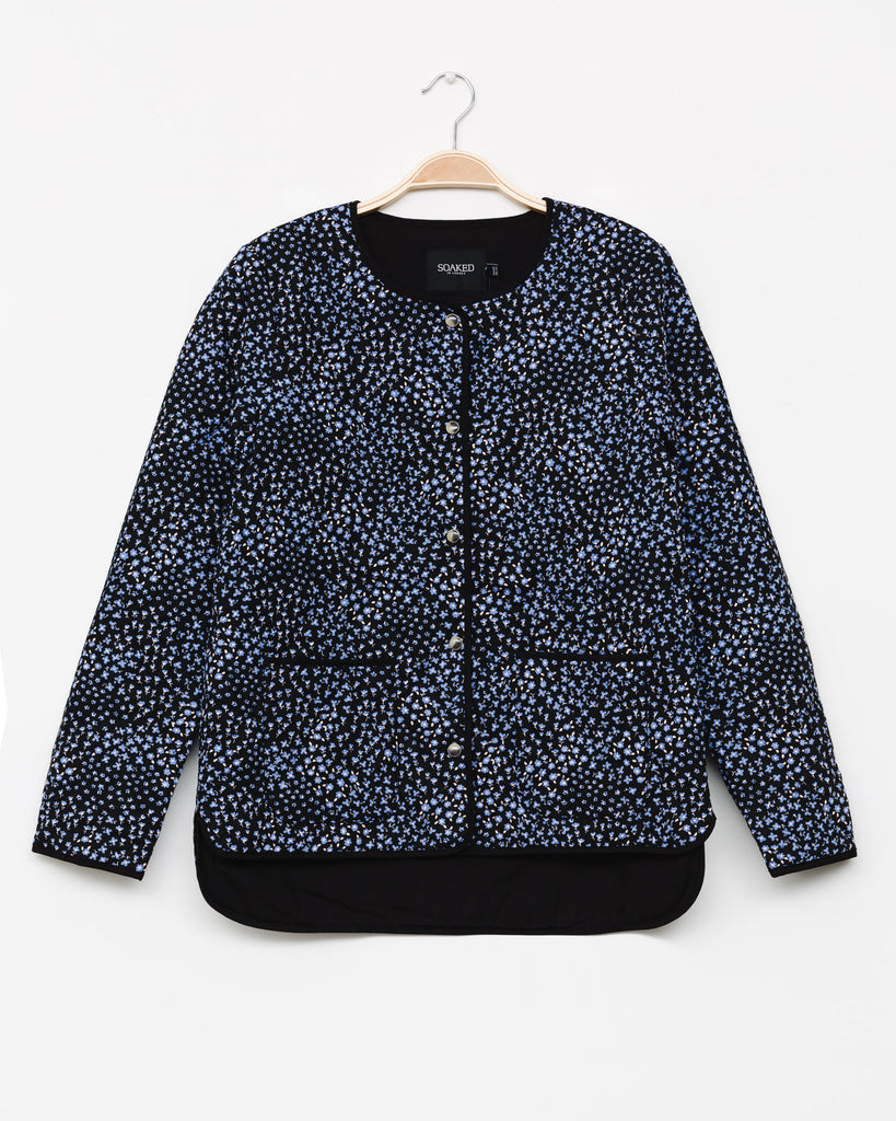 Leichte Steppjacke - Broke + Schön#farbe_floral-simplicity-blue