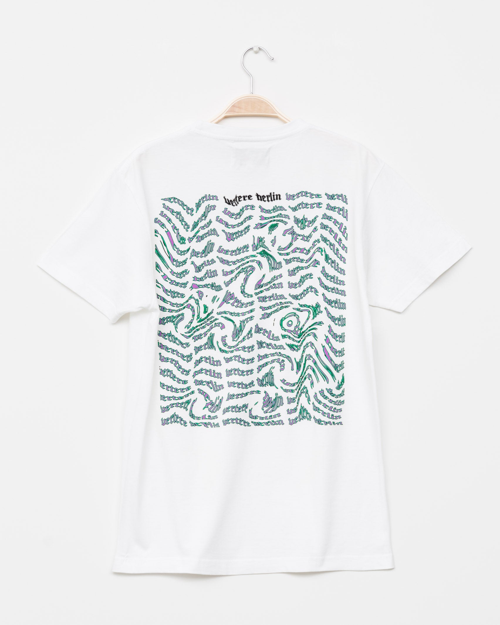 T-Shirt mit psychedelic Print - Broke + Schön#farbe_white