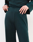 Lockere Hose mit weitem Bein - Broke + Schön#farbe_green