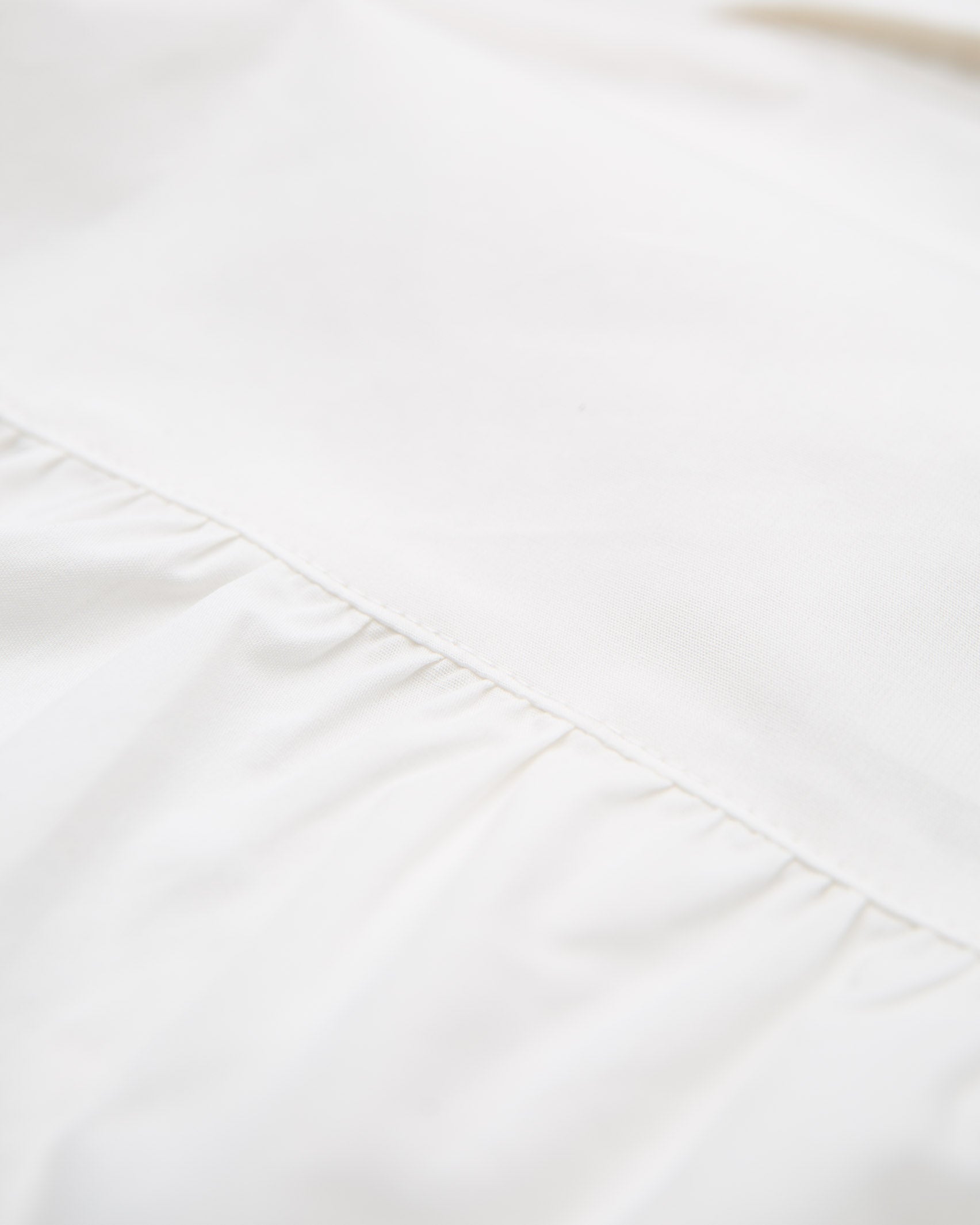 Hemd Kleid mit Puffärmeln - Broke + Schön#farbe_white