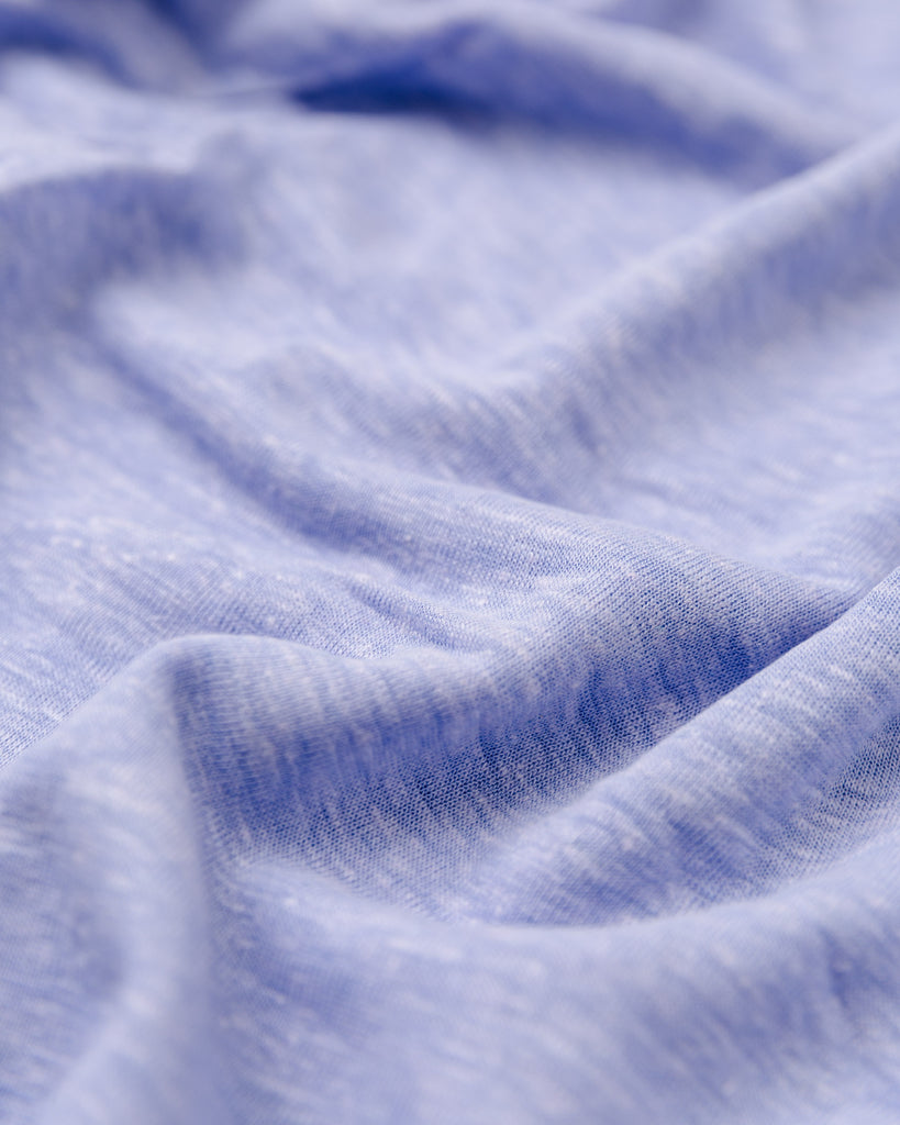 Kurzarm T-Shirt mit Rundhalsausschnitt - Broke + Schön#farbe_hell-babyblau