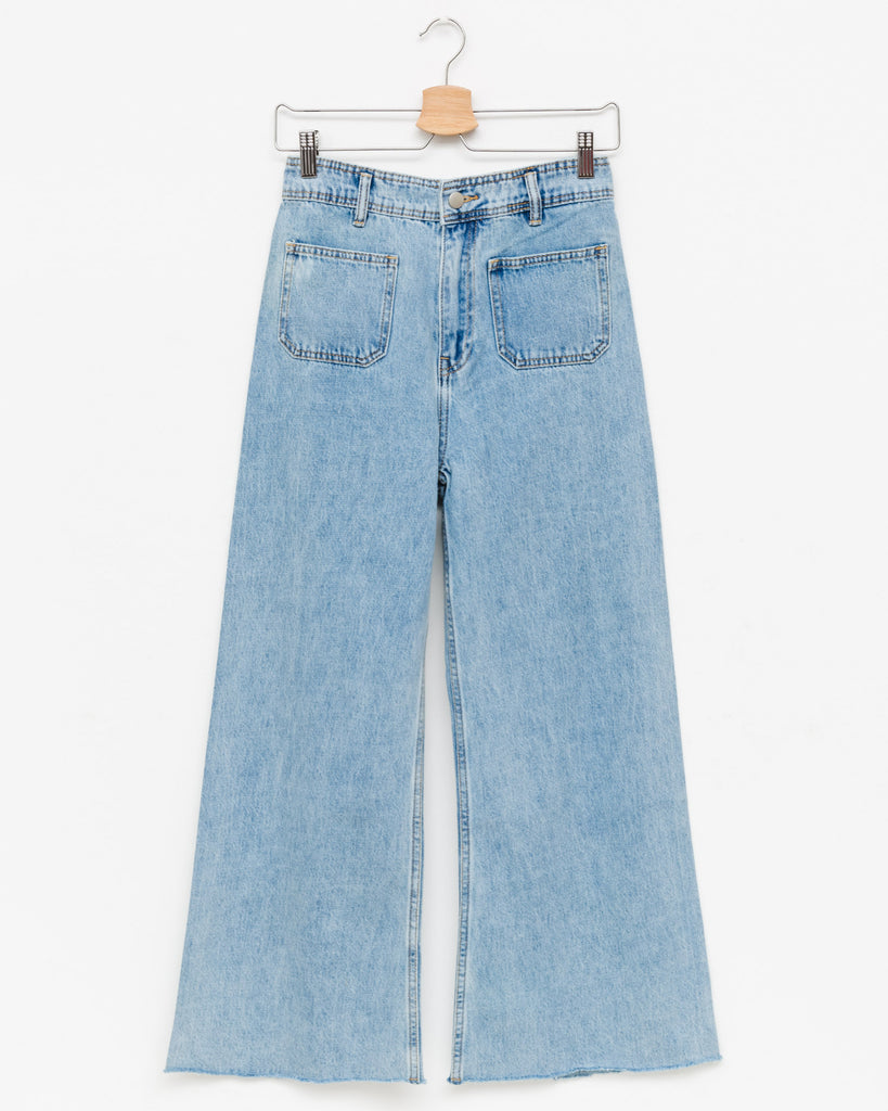 Jeans mit aufgesetzten Taschen - Broke + Schön