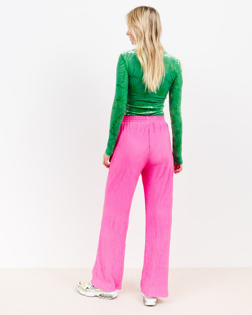 Body mit Blumenprint aus Samt - Broke + Schön