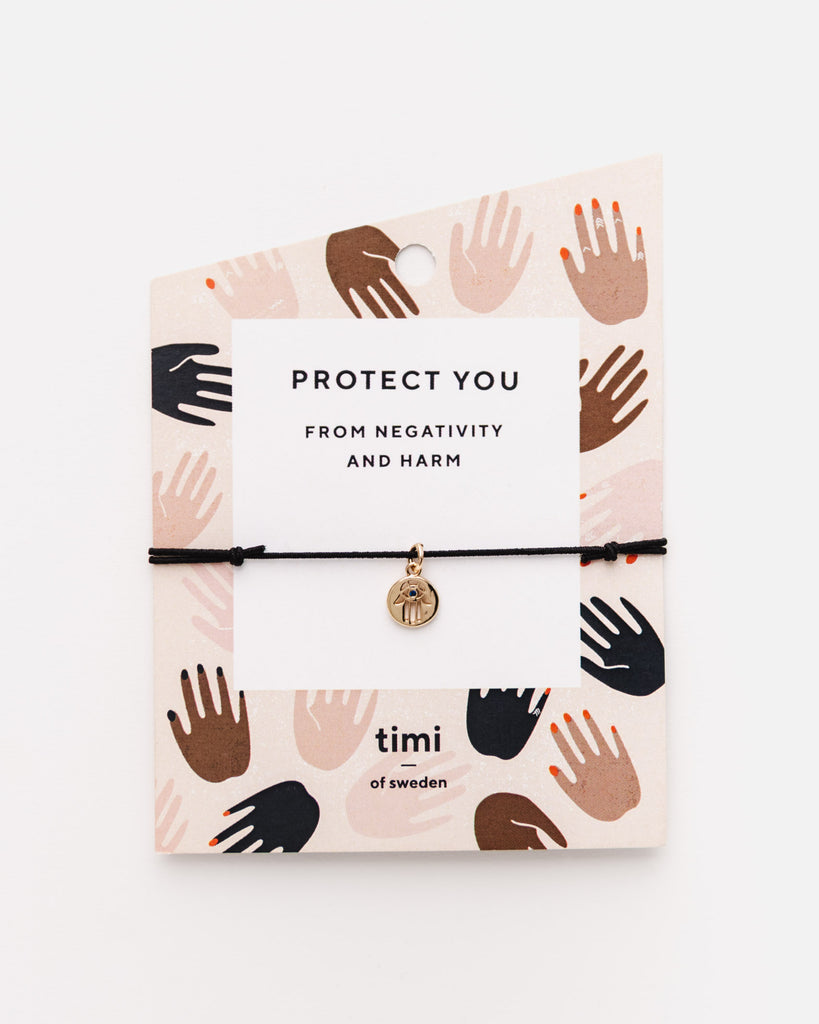 Armband mit Hand der Fatima - Broke + Schön#farbe_black