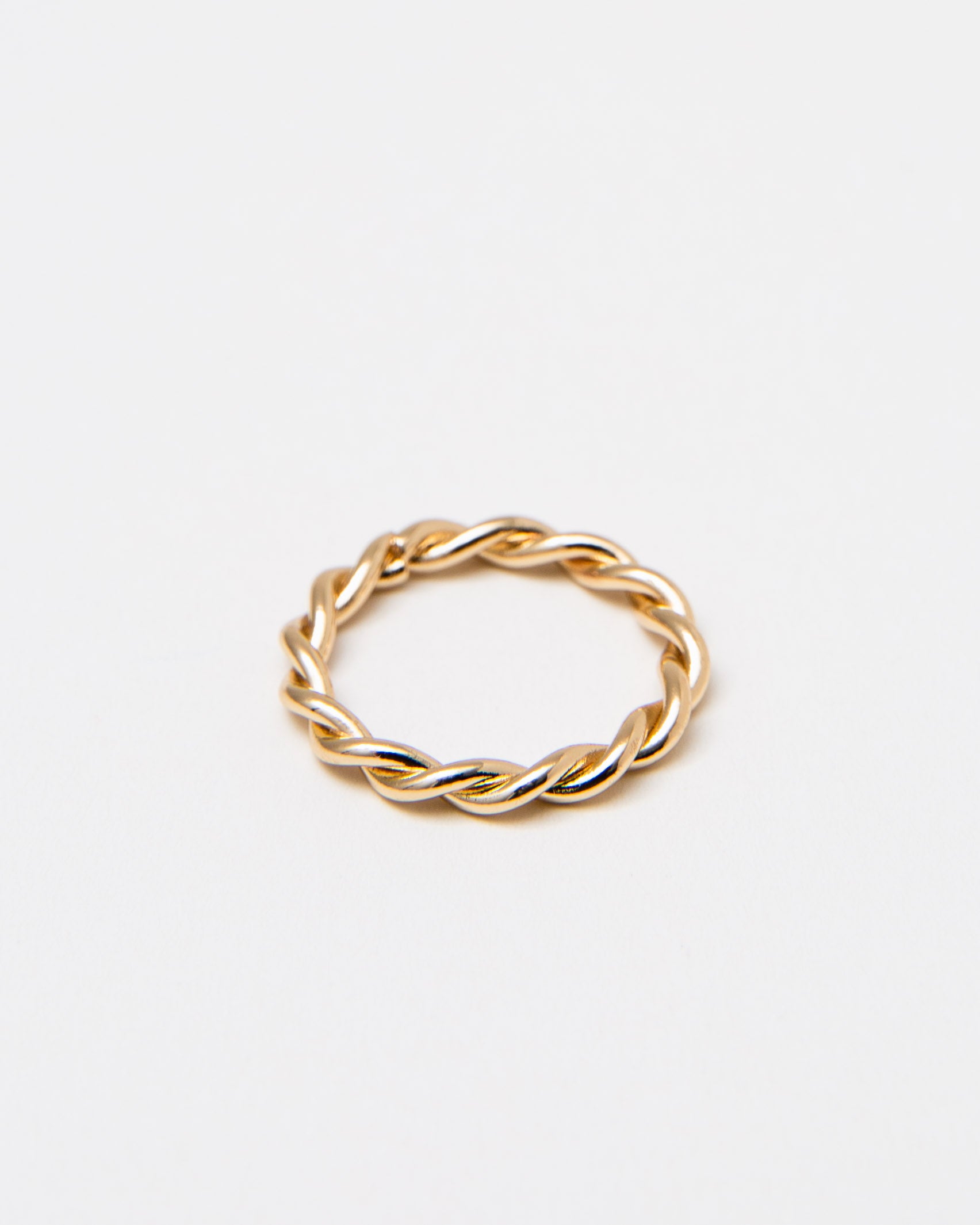 verflochtener Ring - Broke + Schön#farbe_gold-colored