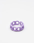 Ring aus Kettengliedern - Broke + Schön#farbe_shiny-purple