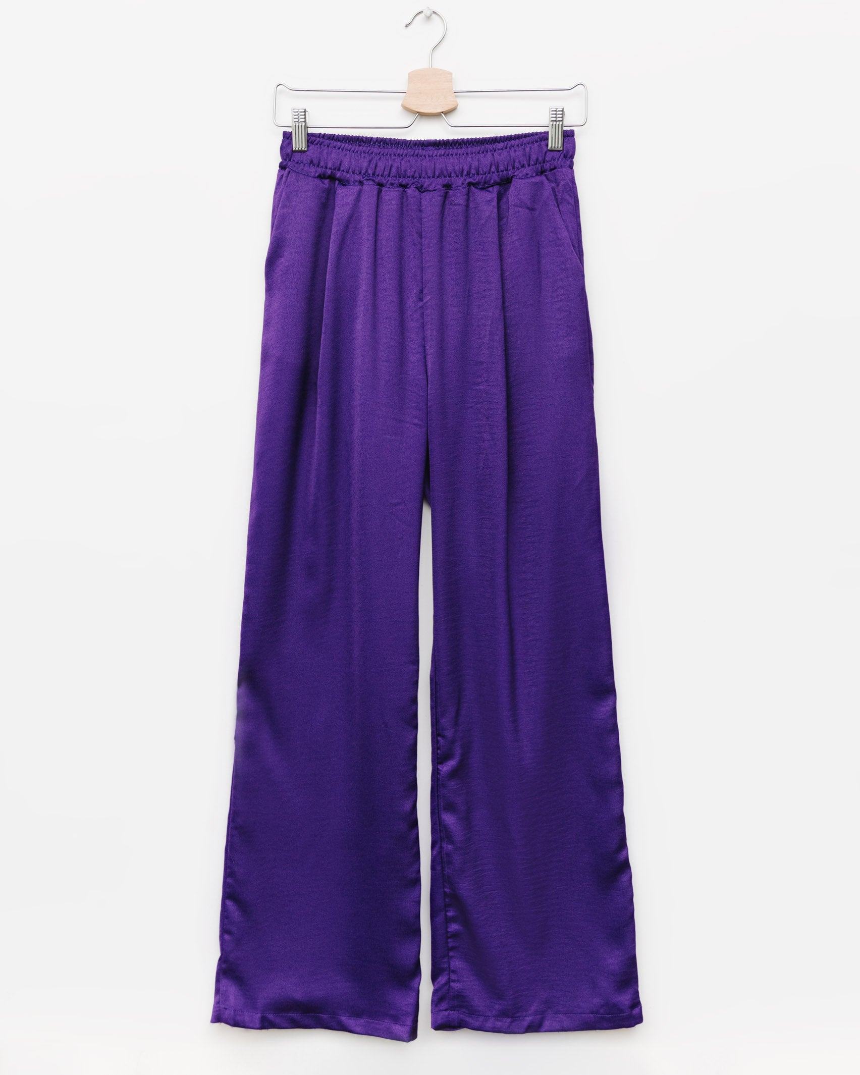 Stoffhose lila Clearance