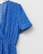 Langes Kleid in Wickeloptik - Broke + Schön#farbe_blue