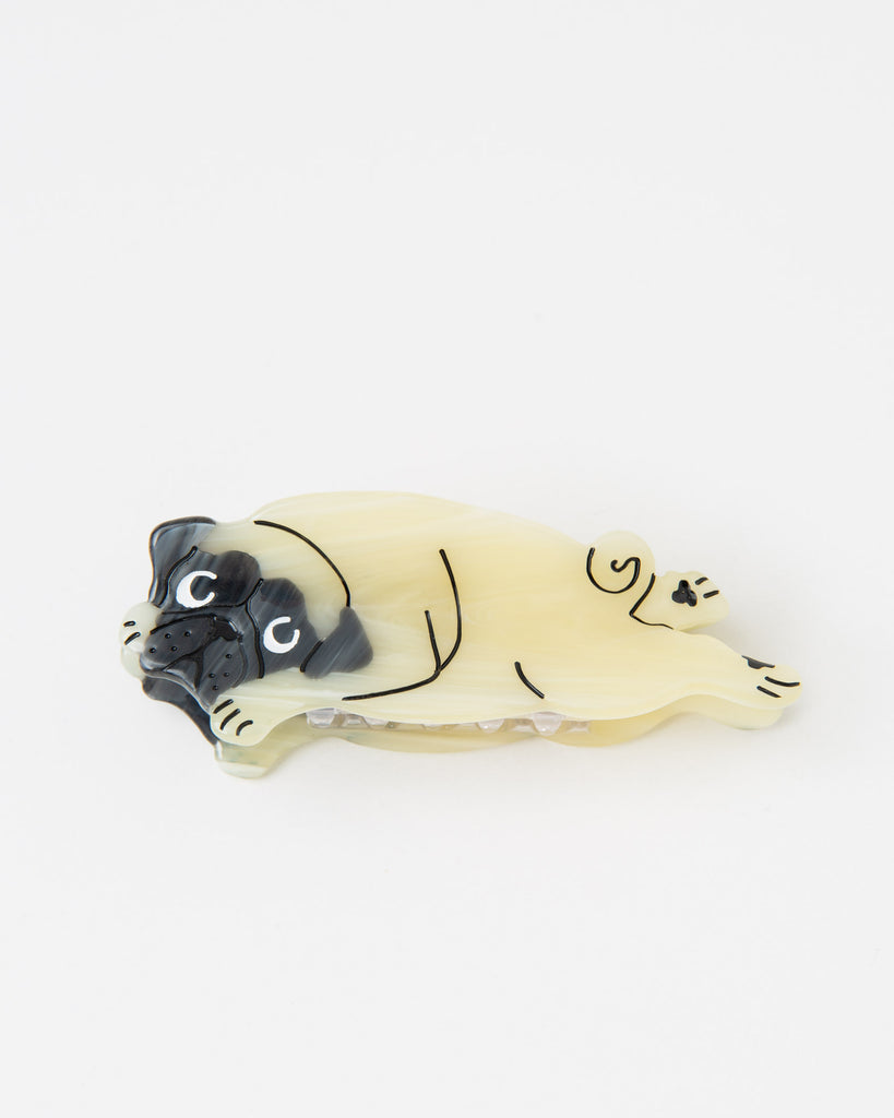 Haarklammer Mops - Broke + Schön#farbe_light-yellow