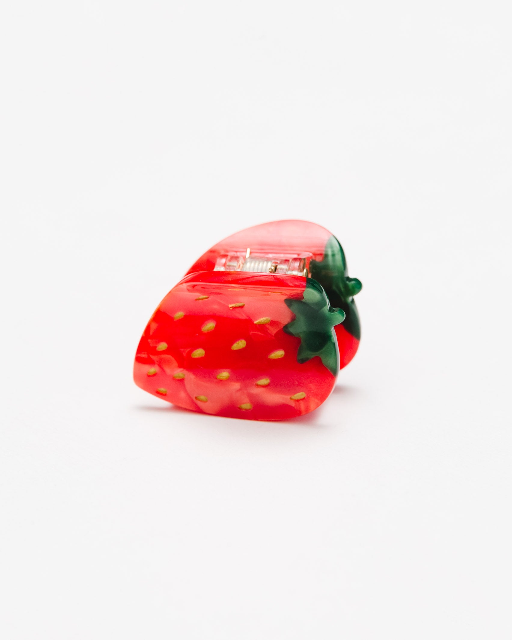 Kleine Erdbeer Haarklammer - Broke + Schön