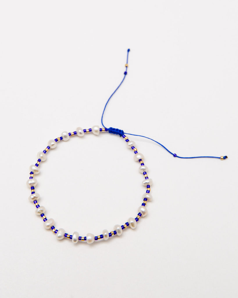 Buntes Perlenarmband - Broke + Schön#farbe_darkpurple