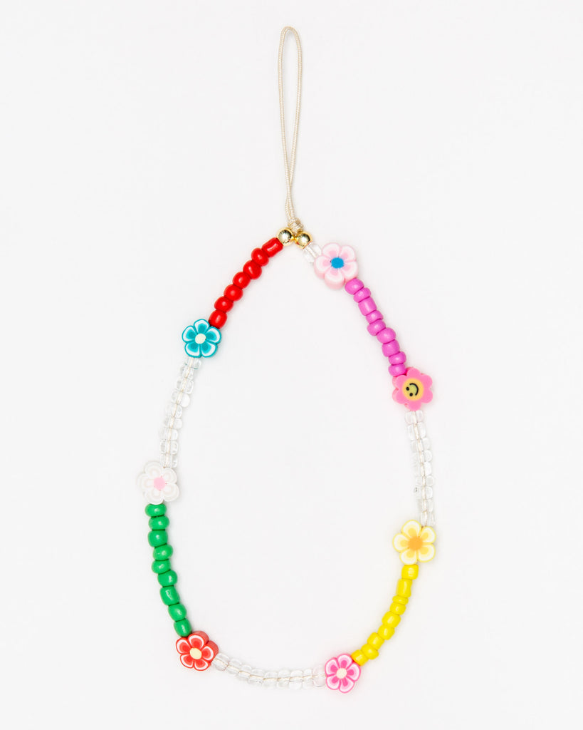 Handykette mit Blumen - Broke + Schön#farbe_mixed