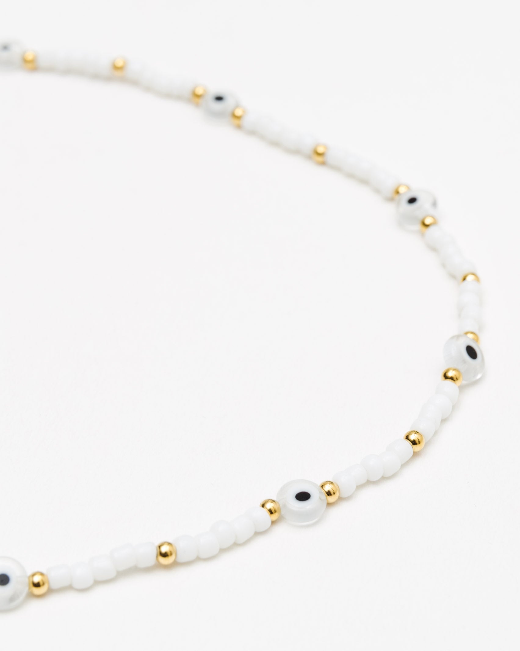 Perlenkette mit Nazar Augen - Broke + Schön