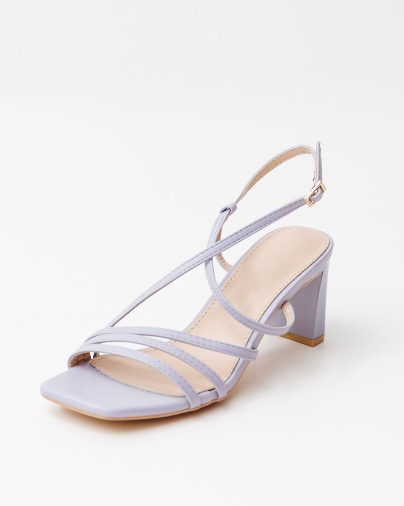 Riemchensandale mit Absatz - Broke + Schön#farbe_lilac