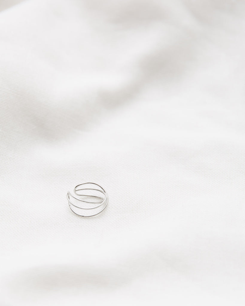 Dreireihiger Earcuff - Broke + Schön