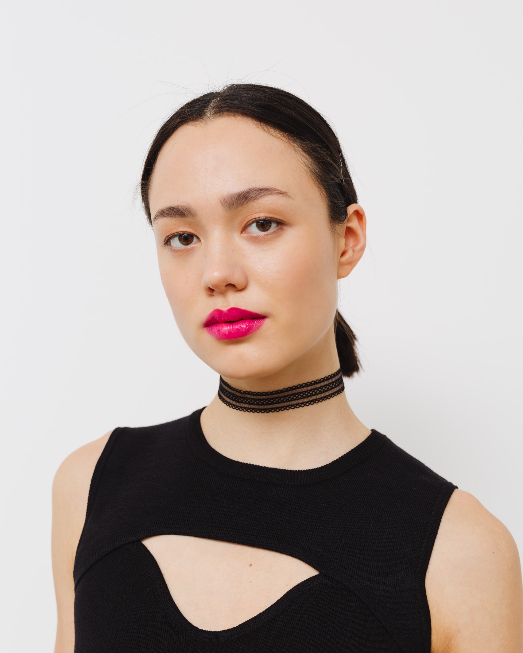 Choker aus Lochspitze - Broke + Schön#farbe_black