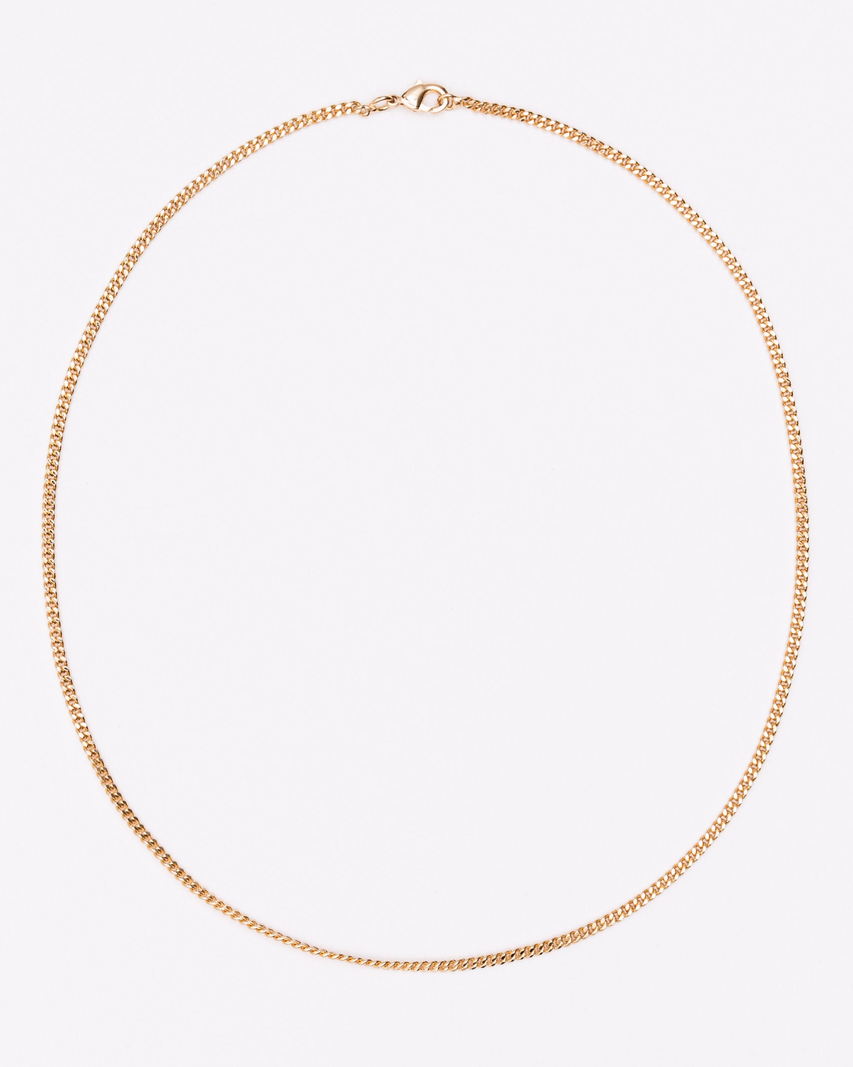 Feine, minimalistische Gliederkette - Broke + Schön#farbe_gold-colored