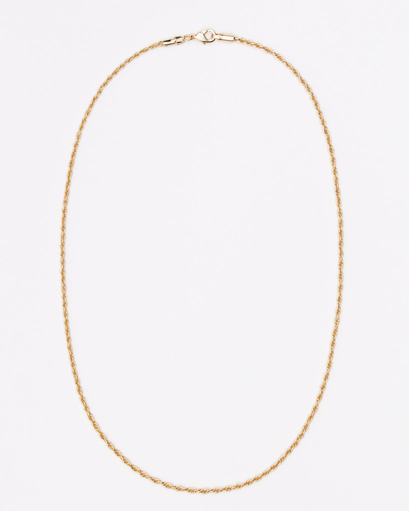 Eng verflochtene Gliederkette - Broke + Schön#farbe_gold-colored