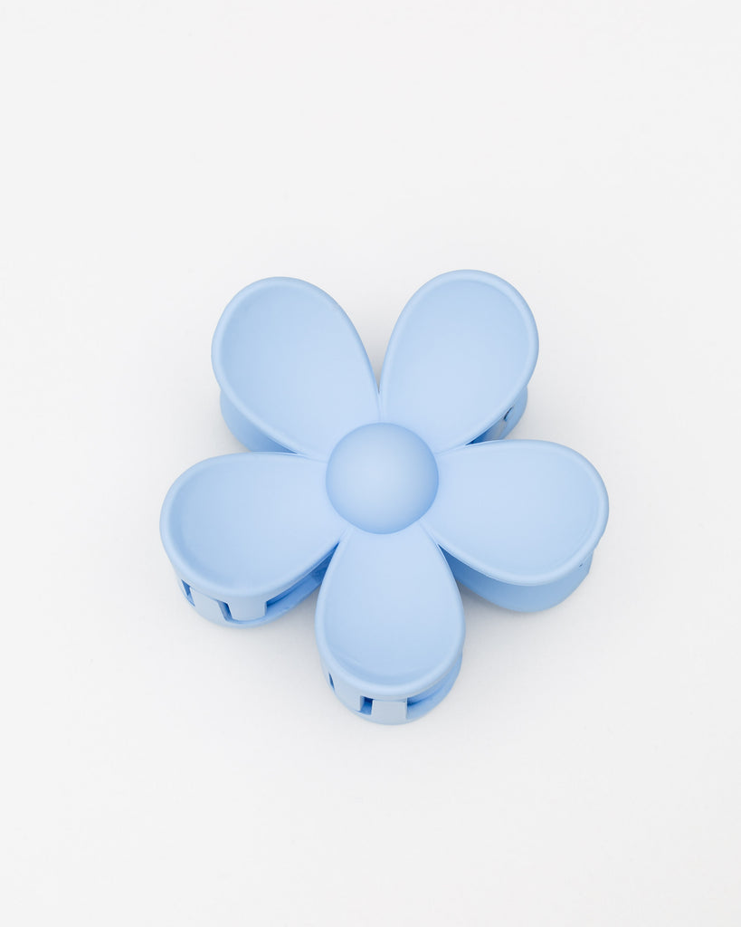 Haarclip in Blumenform - Broke + Schön#farbe_lightblue